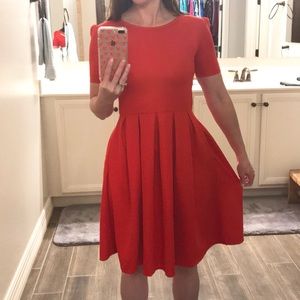 Lularoe Amelia xs red dress